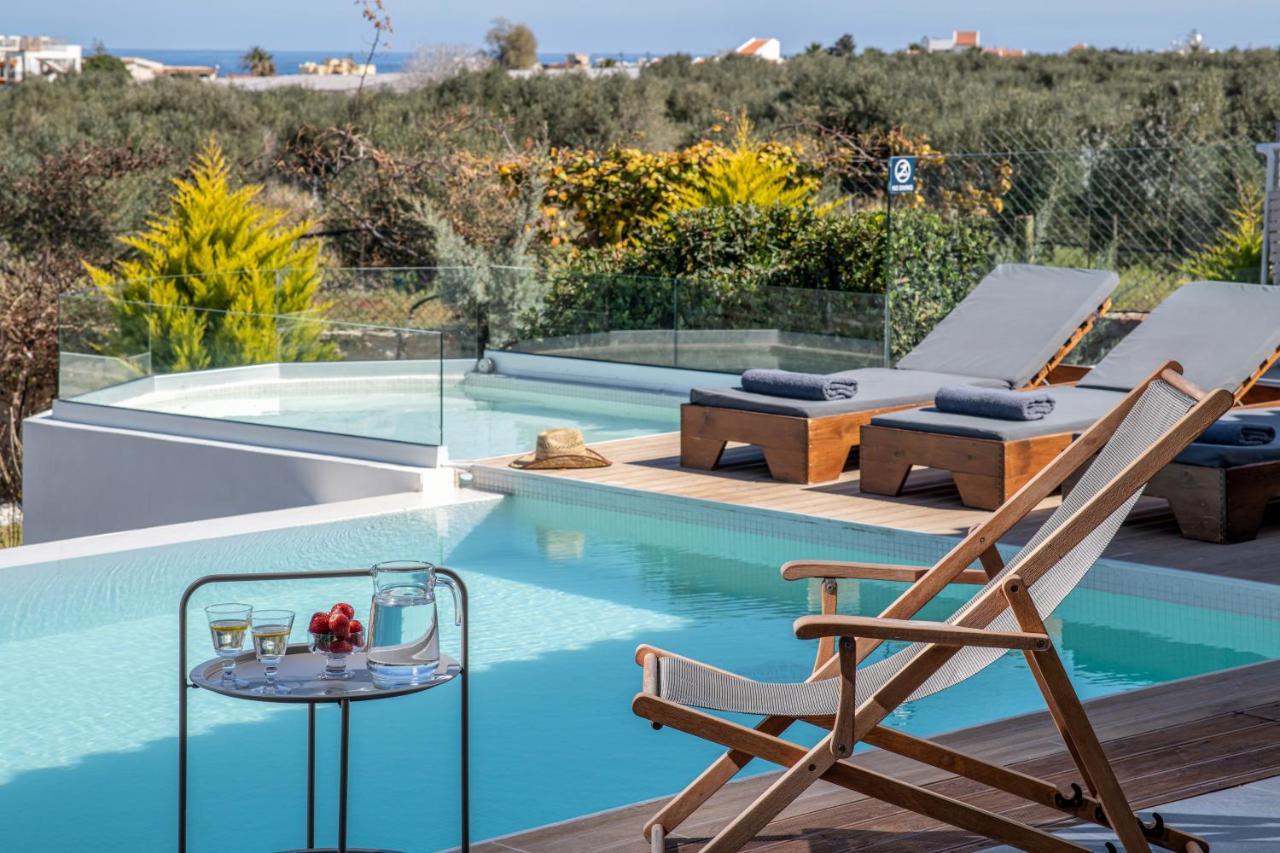 Alba Bianca Villa, Family Retreat With Heated Pool By Thinkvilla Chersonissos Buitenkant foto